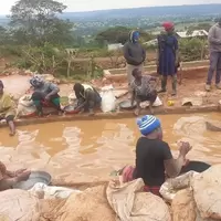 Gold processing in Narok County