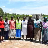 Phyllis Adede with group members