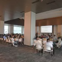 Wide shot of RMC conference room