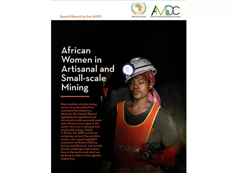 Cover for African Women in ASM 