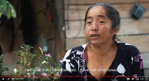 Screenshot of PIM video of Maria