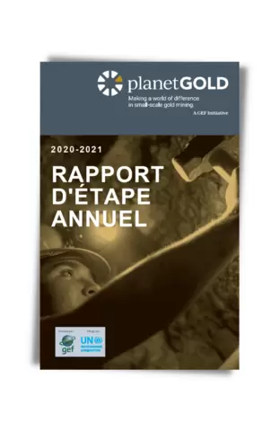 2020-2021 Annual report cover French