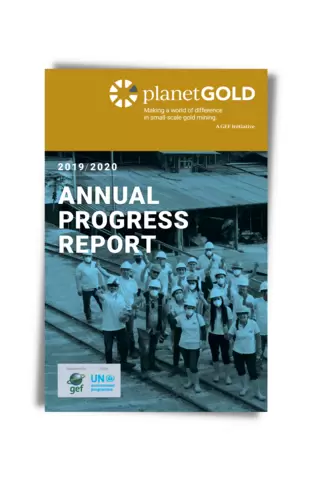 2019 2020 planetGOLD annual report cover