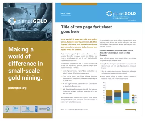 Collateral template examples
