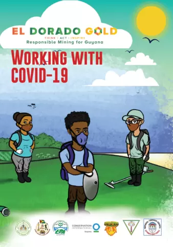 Guyana COVID booklet cover image
