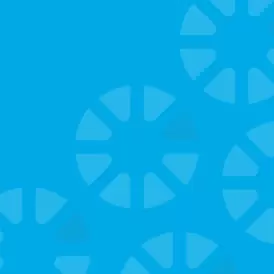 Blue logo image