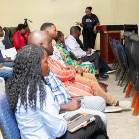 ASGM Miners during the Financial Literacy Training