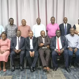 Joint Implementation Committees from Migori, Narok, Kakamega and Vihiga counties in a meeting in Machakos County, Kenya