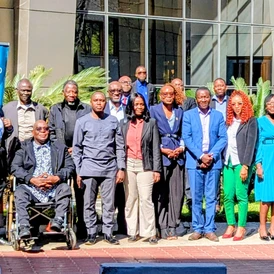 Stakeholder posing for a group photo during the NASGM Second Quarter Extra-Ordinary Meeting