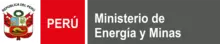 Peru MINEM logo