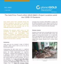 Indonesia project COVID-19 gold price fact sheet cover