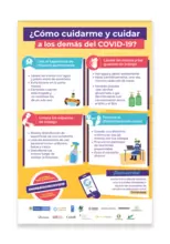 - Afiche ¿Cómo cuidarme y cuidar a los demás del COVID-19?: autocuidado y protección