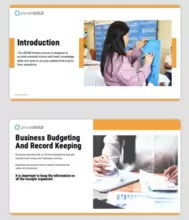 presentation powerpoint of the training