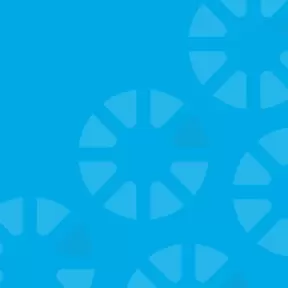 Blue logo image