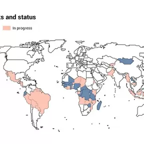 NAP status map