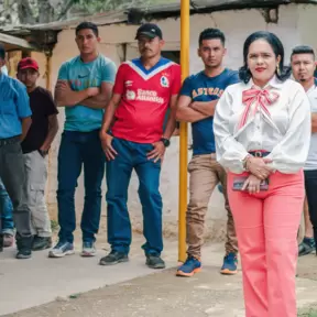 La gestión de Kenia Zerón fue clave para la formalización de la cooperativa.
