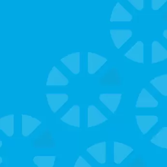Blue logo image