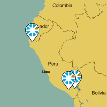 Peru project map