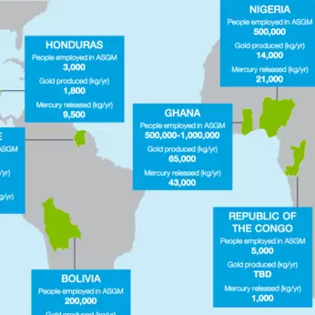 Map graphic of new planetGOLD countries