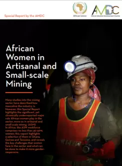 African Women in ASM report cover