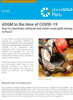 Cover image of document ASGM in time of COVID-19