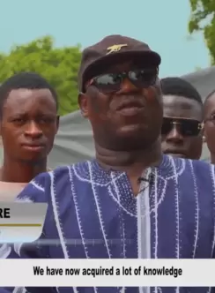 Photo du documentaire au Burkina Faso