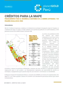 Hoja Informativa 2020 Crédito MAPE Perú
