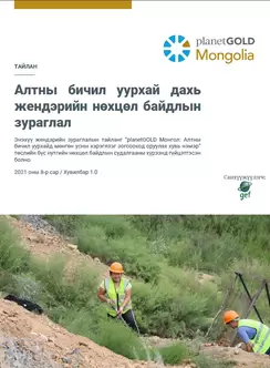 Gender mapping report cover