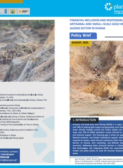 ASGM FINANCING BRIEF