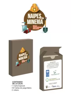 Naipes de minería imagen