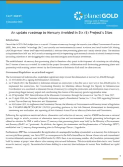 An Update Roadmap to Mercury Avoided in Six (6) Project’s Sites