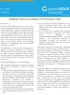 Roadmap to Mercury Avoided in Six (6) Project’s Sites