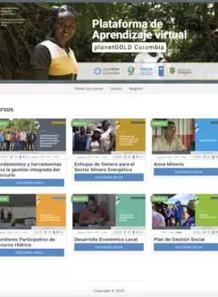 Image of virtual learning webpage