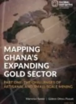 Arial view of mining operation