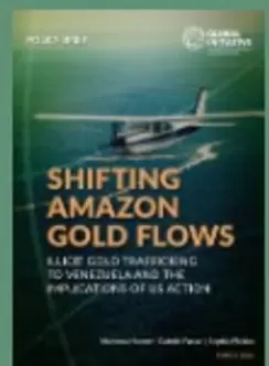 Small plane flying over Amazon