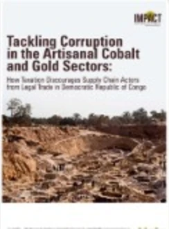 Cobalt mine in Kasulo, Democratic Republic of Congo