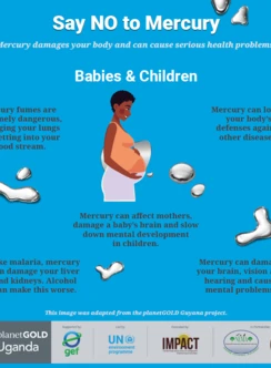 Uganda Say No to Mercury Poster