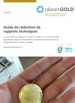 Couverture Guide de redaction de rapports techniques