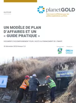 COUVERTURE UN MODÈLE DE PLAN D’AFFAIRES ET UN « GUIDE PRATIQUE »