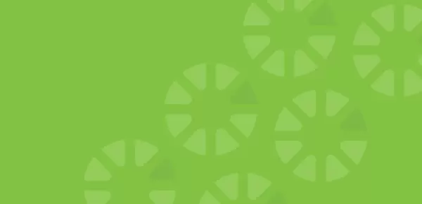 green banner image