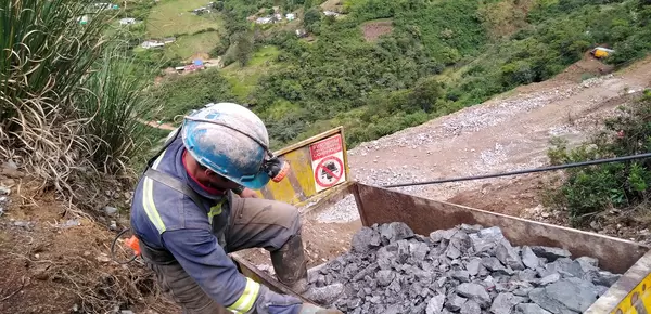 Miner wearing hard hat - ARM image