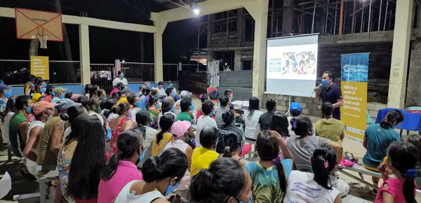 Miners and community members from Paracale, Camarines Norte, Philippines
