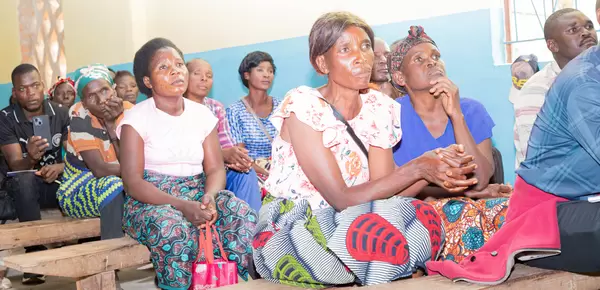 Miners understanding the role of Gender Mapping and Mainstreaming