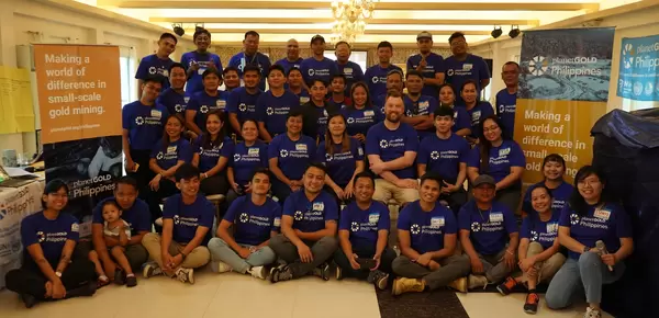 Participants with the resource speakers and planetGOLD Philippines Team during the Communications and Media Training 1