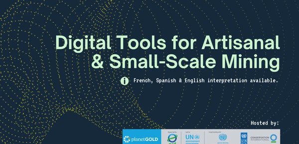 Digital Tools for ASM text on blue background with institutional logos
