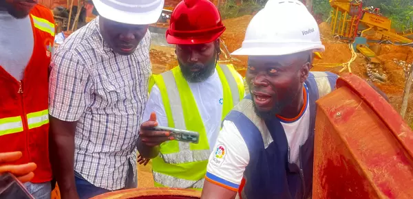 planetGOLD Ghana Trains miners
