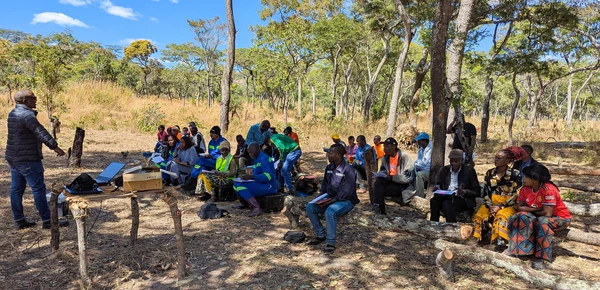 ASGM Miners During the financial trainining in Mpika
