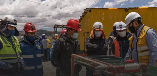 Test of mercury free technology in Puno, Peru