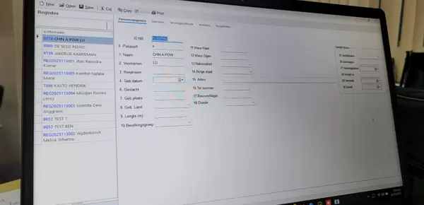 the registration system is now in place 