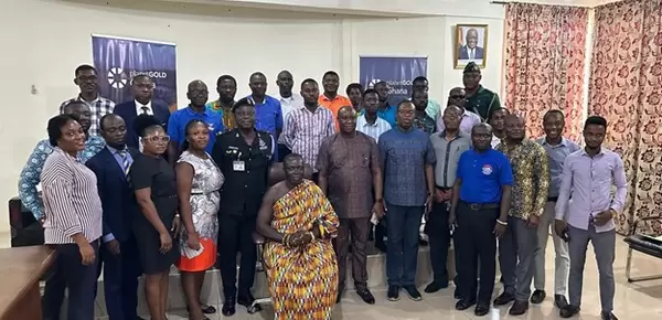 Cross section of participants at the dialogue session